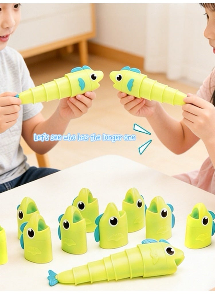 SUFADA 8PCS Fishing Master telescopic toy parent-child interactive children's educational early education game to decompress and play - Image 2